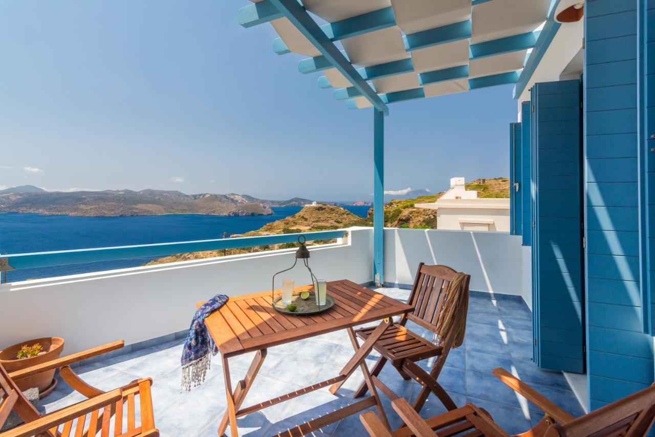 Villa Blue Sky Tripití Eksteriør bilde